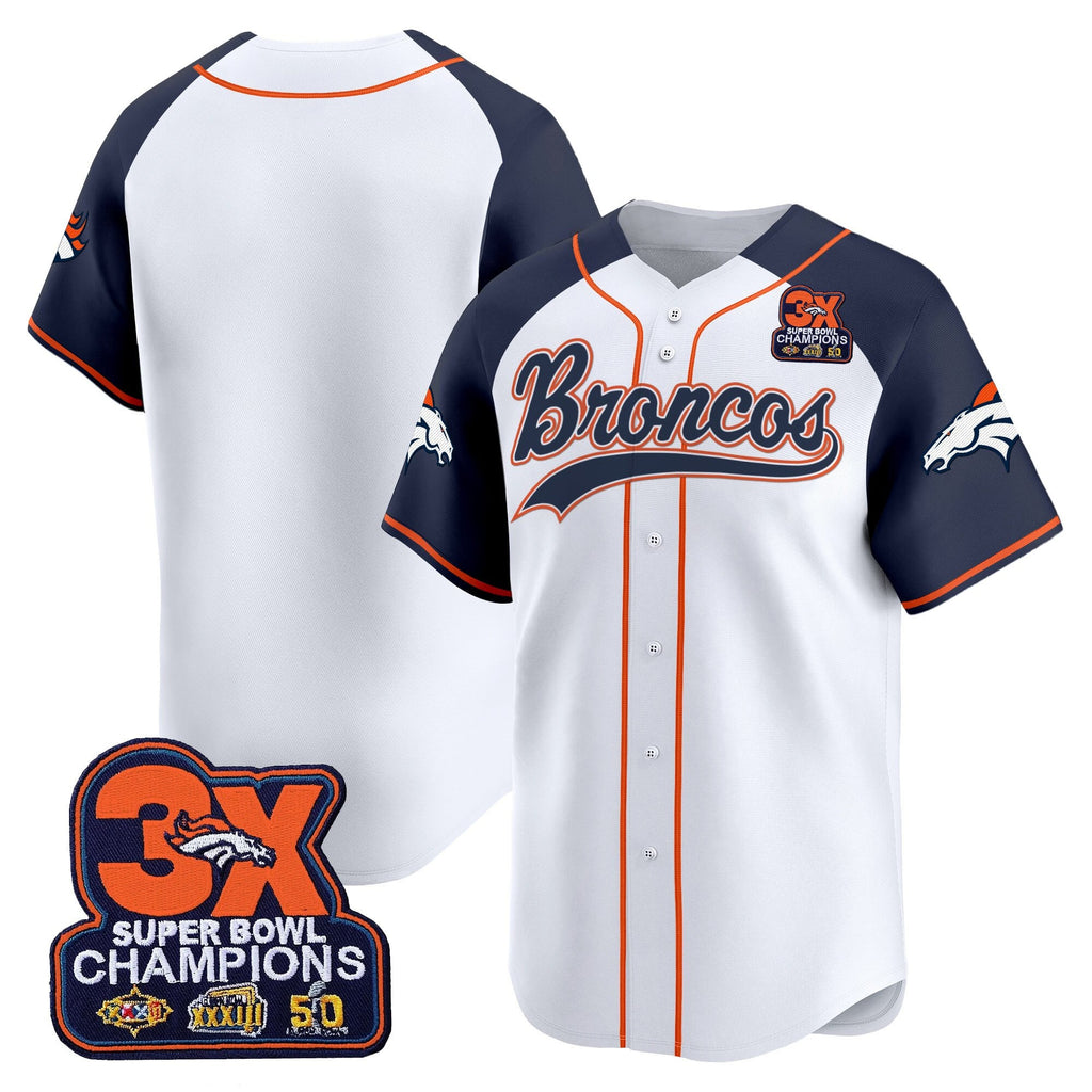 Men's Denver Broncos 2025 Vapor Baseball Jersey - All Stitched