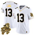 Men's Notre Dame Fighting Irish 2025 'Gridiron Leprechaun Edition' Gold Vapor Limited Jersey – All Stitched