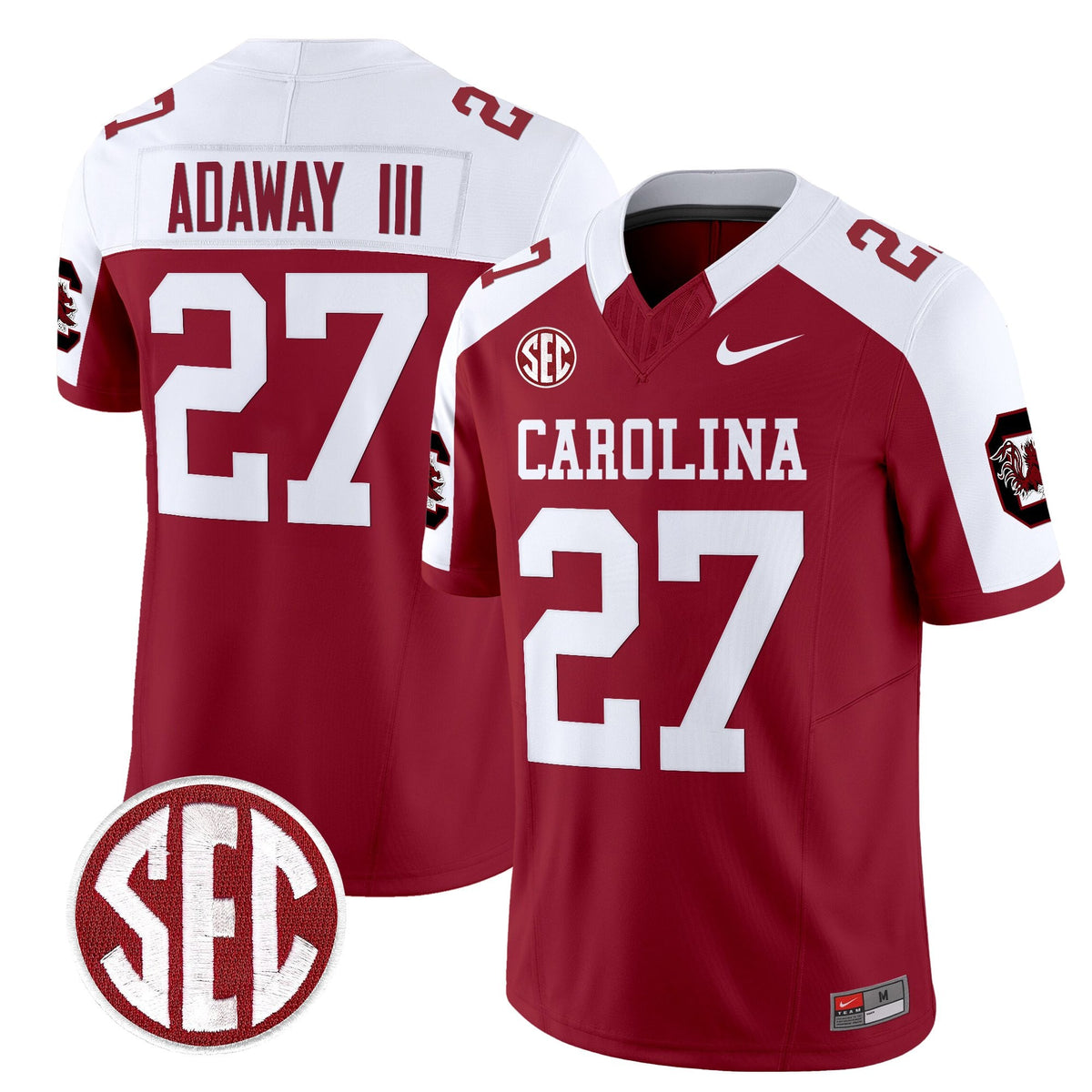 Men's South Carolina Gamecocks 1980 Throwback Vapor Limited Jersey – Rebrand 2026 – All Stitched