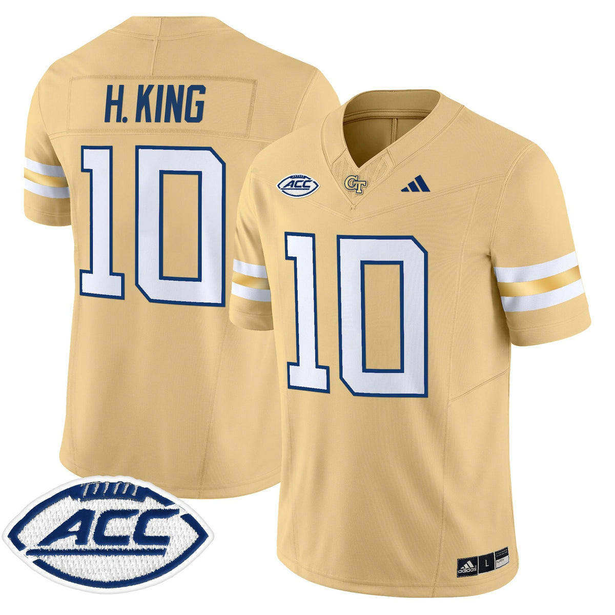 Youth's Georgia Tech Yellow Jackets 2025 Vapor Limited Jersey - All stitched
