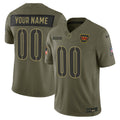 Washington Commanders 2025 Salute to Service Vapor Limited Custom Jersey - All Stitched