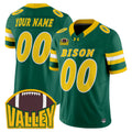 North Dakota State Bison 2025 Vapor Limited Custom Jersey - All Stitched