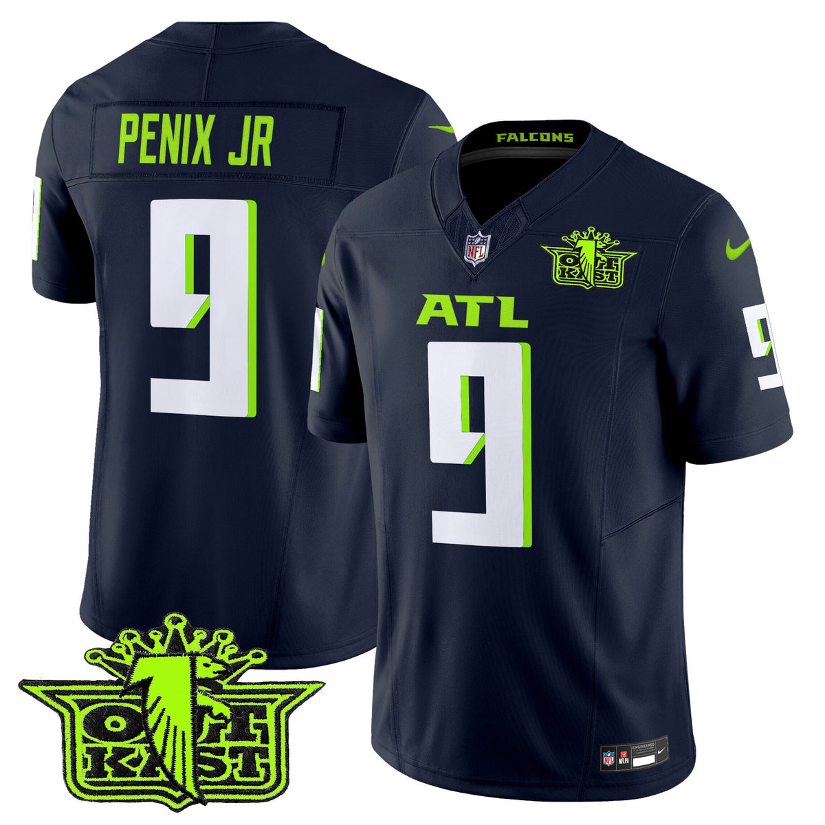 Men's Outkast x Atlanta Falcons 2025 Atliens Vapor Limited Jersey - All Stitched