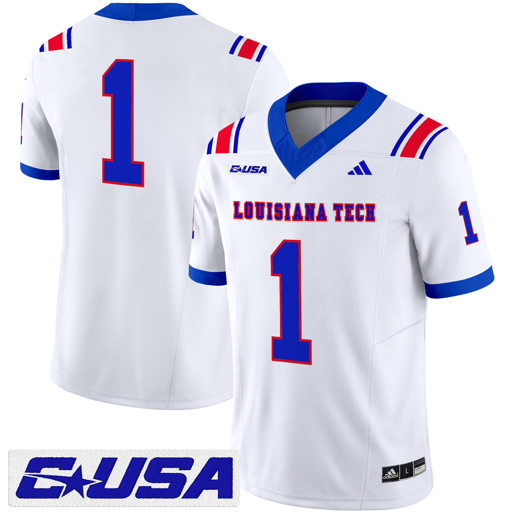Men's Louisiana Tech Bulldogs 2025 Vapor Limited Jersey - All Stitched
