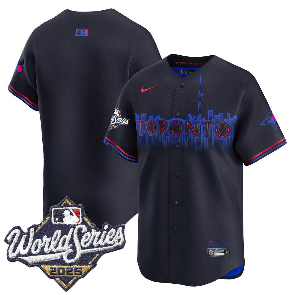 Men's Toronto Blue Jays 2025 World Series Vapor Premier Limited Jersey - All Stitched