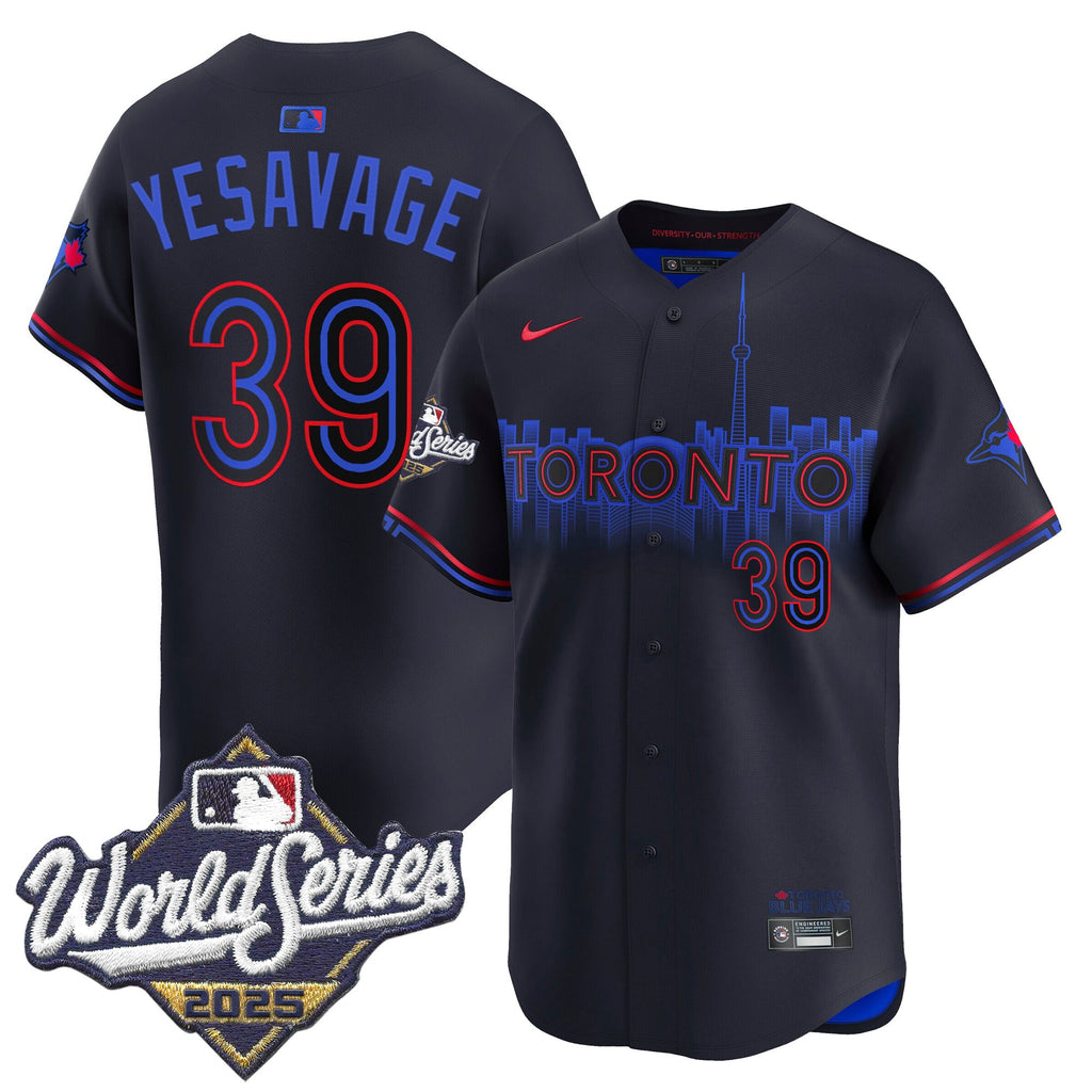 Men's Toronto Blue Jays 2025 World Series Vapor Premier Limited Jersey - All Stitched