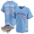 Toronto Blue Jays 1993 World Series Vapor Premier Custom Jersey - Throwback Edition - All Stitched