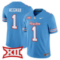 Men's Houston Cougars 2025 Oilers Inspired Vapor Limited Jersey - All Stitched