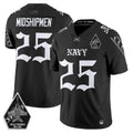 Men's Navy Midshipmen 'Jolly Rogers: Gothic Squadron Edition' Vapor Limited Jersey - All Stitched