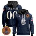 Navy Midshipmen 250th Anniversary Custom Pullover Hoodie - All Stitched