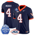 Men's Virginia Cavaliers 1995 Throwbacks Vapor Limited Jersey - 2025 ACC Championship Patch - All Stitched