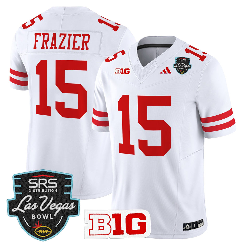 Men's Nebraska Cornhuskers 2025 Las Vegas Bowl Vapor Limited Jersey - All Stitched