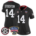 Women's Georgia Bulldogs Sugar Bowl Patch Vapor Limited Jersey - All Stitched