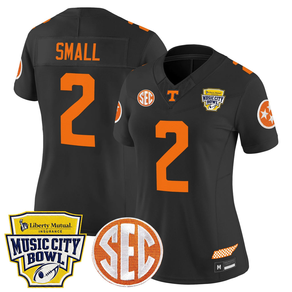 Women's Tennessee Volunteers 2025 Music City Bowl Vapor Limited Jersey - All Stitched