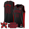 Detroit Pistons 'Stranger Things Edition' Swingman Custom Jersey - All Stitched
