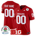 Indiana Hoosiers 2026 Rose Bowl Vapor Limited Custom Jersey V2 - All Stitched