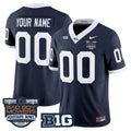 Penn State Nittany Lions Throwback Vapor Limited Custom Jersey - Pinstripe Bowl Patch - All Stitched