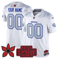 Buffalo Bills 'Stranger Things Edition' Vapor Limited Custom Jersey V2 - All Stitched