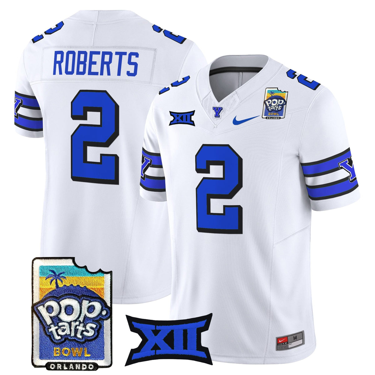 Men's BYU Cougars 2025 Pop-Tarts Bowl Vapor Limited Jersey - All Stitched