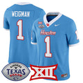 Men's Houston Cougars 2025 Texas Bowl Vapor Limited Jersey - All Stitched