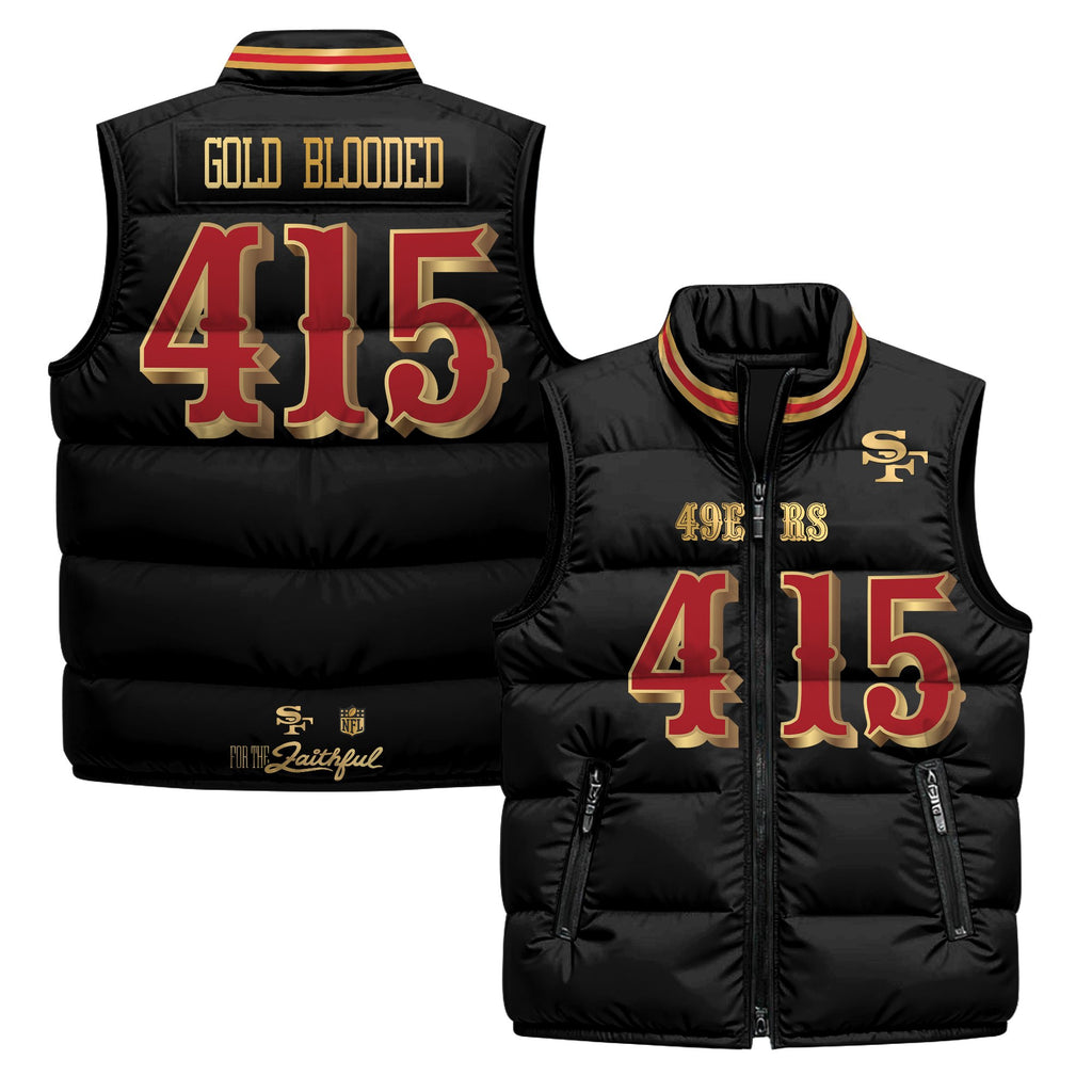San Francisco 49ers “Rivalries” Puffer Vest