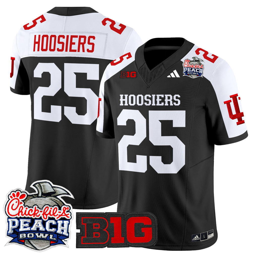 Men's Indiana Hoosiers 2026 Peach Bowl Vapor Limited Jersey - All Stitched