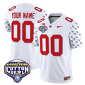 Ohio State Buckeyes 2025 Cotton Bowl Patch Vapor Limited Custom Jersey - All Stitched