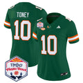 Women's Miami Hurricanes 2026 The Fiesta Bowl Vapor Limited Jersey - All Stitched