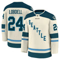 Cream Lobdell Seattle Torrent PWHL Jersey - All Stitched