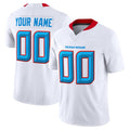 Liberty White Custom Football Jersey