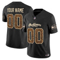 Seattle Seahawks x Macklemore Vapor Limited Custom Jersey - Leopard Print -Stitched