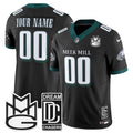 Philadelphia Eagles x Meek Mill Vapor Limited Custom Jersey - All Stitched
