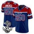 Navy Midshipmen America 250th Vapor Limited Jersey - Stitched