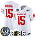 Men's Indiana Hoosiers "United States 250th Anniversary Patch" Vapor Limited Jersey - All Stitched