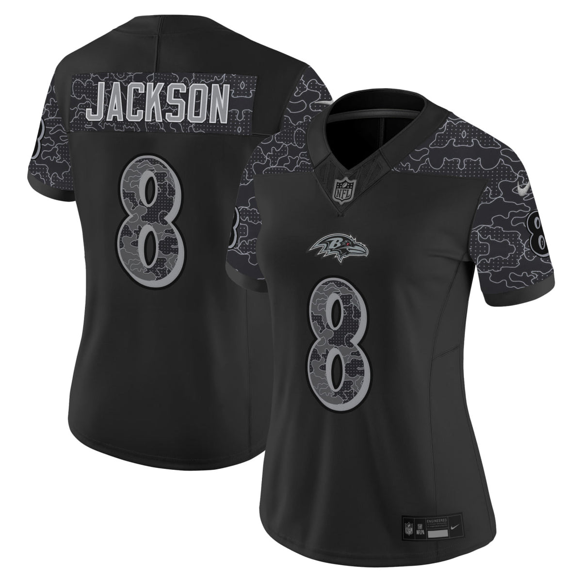Women's Lamar Jackson Baltimore Ravens Vapor Limited Jersey - All Stitched