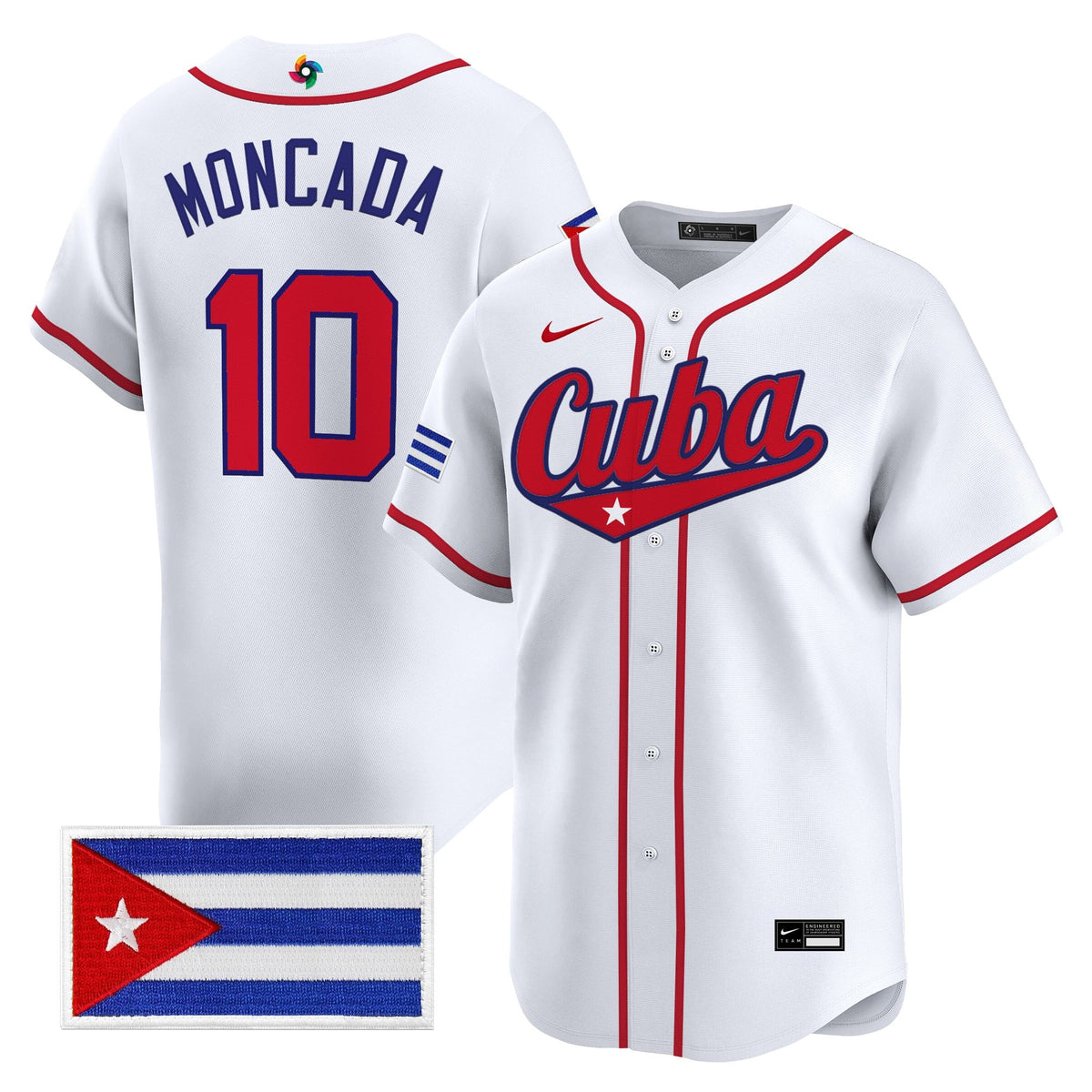 Men's Team Cuba World Baseball Classic Vapor Premier Jersey - All Stitched