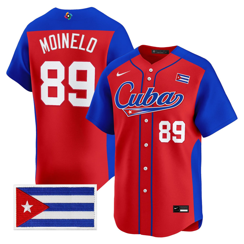 Men's Team Cuba World Baseball Classic Vapor Premier Jersey - All Stitched