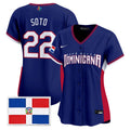Women's Team Dominican Republic World Baseball Classic Vapor Premier Jersey - All Stitched