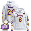 Kobe Bryant Los Angeles Lakers Pullover Hoodie - All Stitched