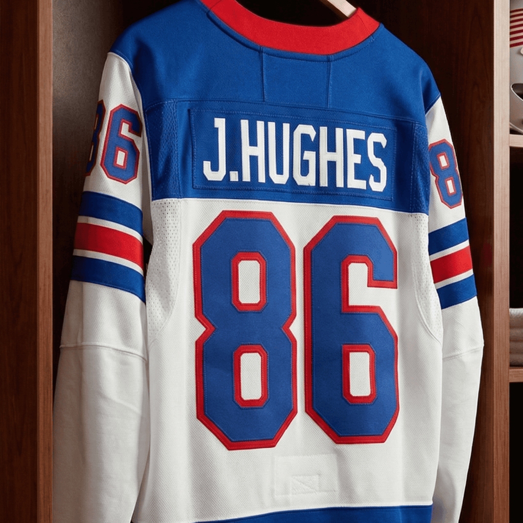 Men's 2026 USA Olympic Premium Hockey Jersey - All Stitched