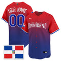 Team Dominican Republic World Baseball Classic Vapor Premier Custom Jersey - All Stitched