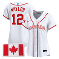 Women's Team Canada World Baseball Classic Vapor Premier Jersey - All Stitched