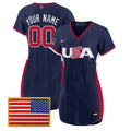 Team USA 2026 World Baseball Classic Custom Baseball Dress - All Stitched