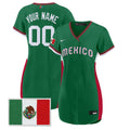 Team Mexico World Baseball Classic Custom Baseball Dress - All Stitched
