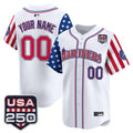 Seattle Mariners "America250 Edition" Vapor Premier Limited Custom Jersey - All Stitched