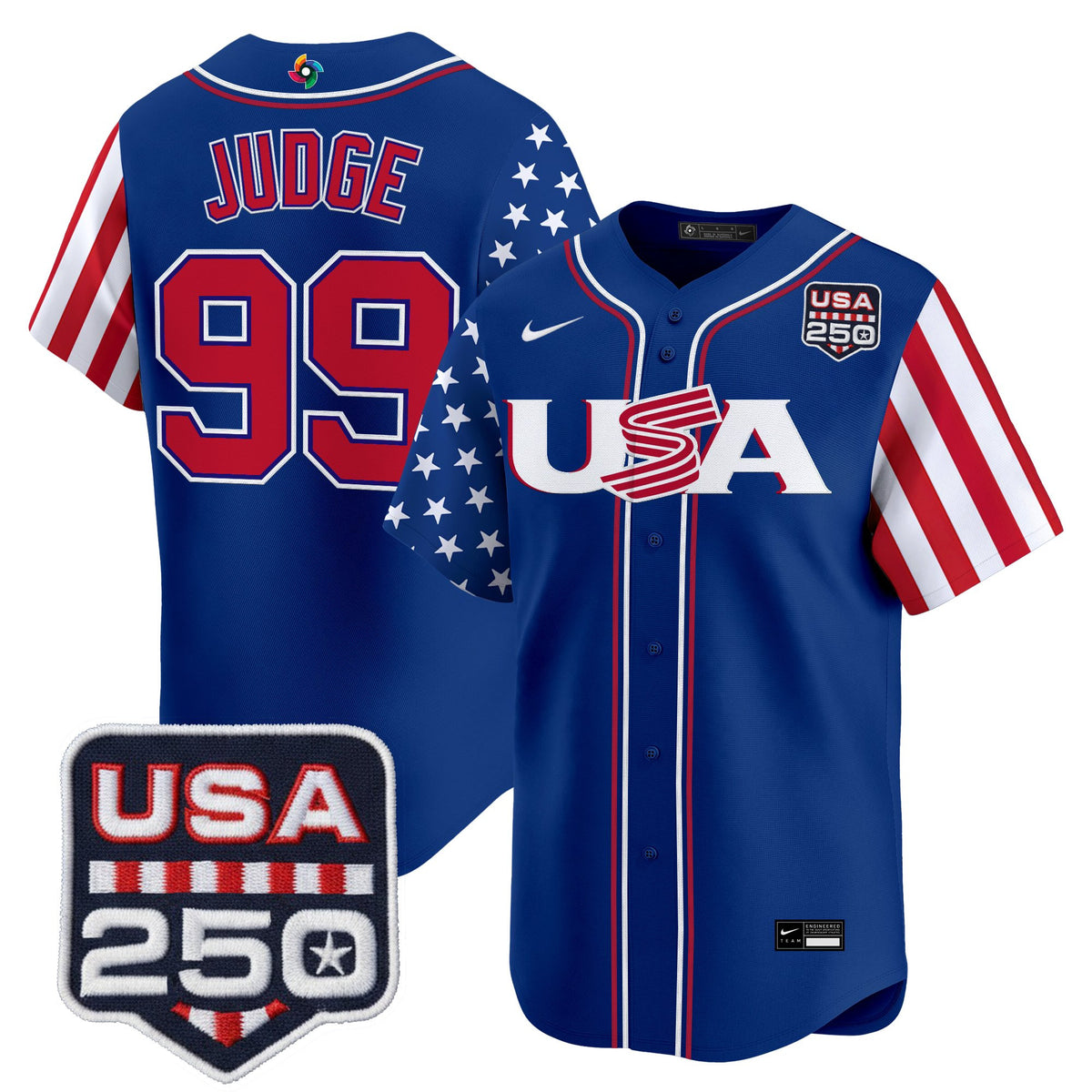 Men's Team USA World Baseball Classic "America250 Edition" Vapor Premier Limited Jersey - All Stitched