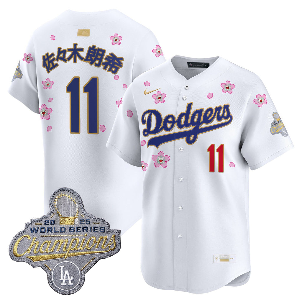 Men's Los Angeles Dodgers "Tokyo Series x Gold Collection" Vapor Premier Limited Jersey - All Stitched