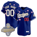 Los Angeles Dodgers "Tokyo Series x Gold Collection" Vapor Premier Limited Custom Jersey - All Stitched