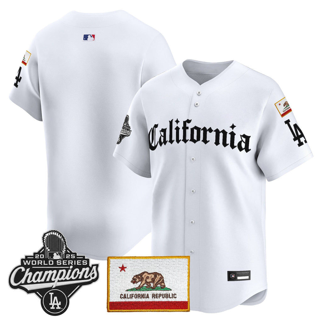 Men's Los Angeles Dodgers "California Gothic Edition" Vapor Premier Limited Jersey - All Stitched