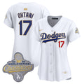 Women's Los Angeles Dodgers "Gold Collection" Premier Limited Jersey - All Stitched